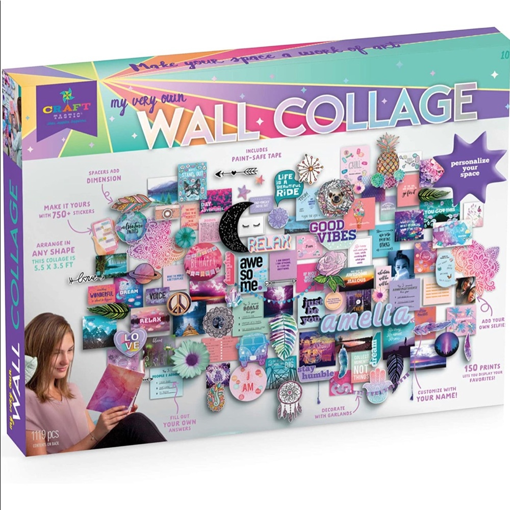 COPY - Craft-tastic - DIY Wall Collage - Craft Kit